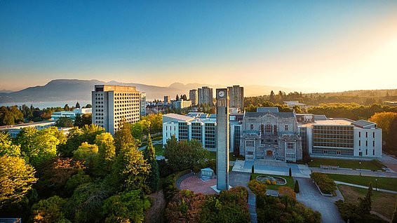 Campus der University of British Columbia (UBC) in Vancouver B.C., Kanada. (Foto: UBC)
