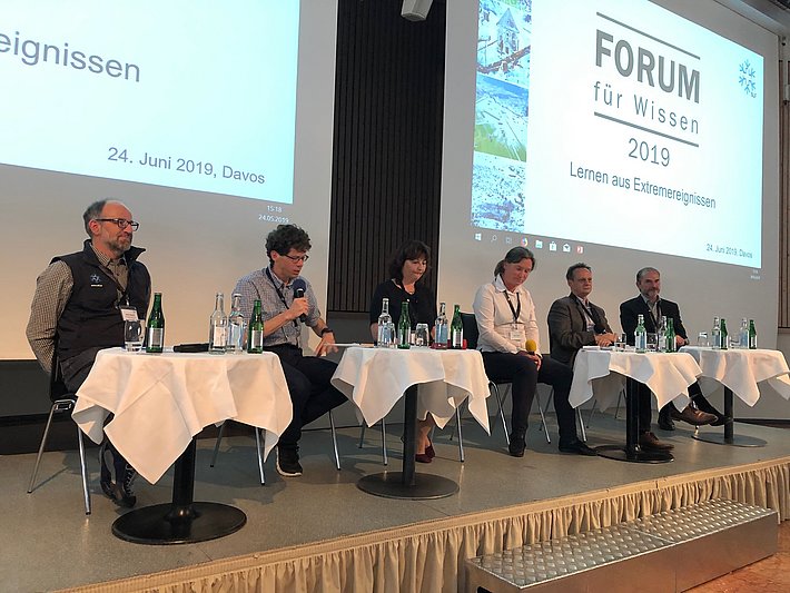 "Emotional attachment is the main problem in risk communication", Nils Hählen, Natural Hazards Unit, Kt. Bern. Photo: R. Buchmüller