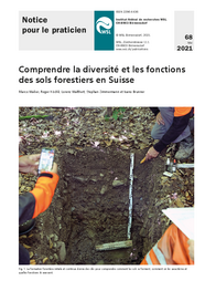Comprendre la diversité et les fonctions des sols forestiers en Suisse