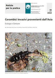 Cerambici invasivi provenienti dall’Asia. Ecologia e Gestione