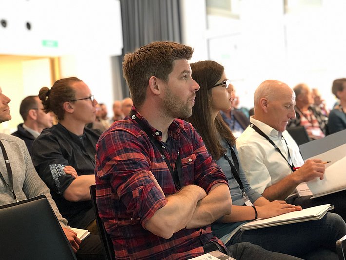 Ein Drittel der Teilnehmenden sind in Ingenieurbüros und in der Forschung tätig. Foto: Rebecca Buchmüller