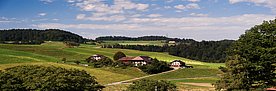 Paysage avec ferme. (photo: M. Bolliger)