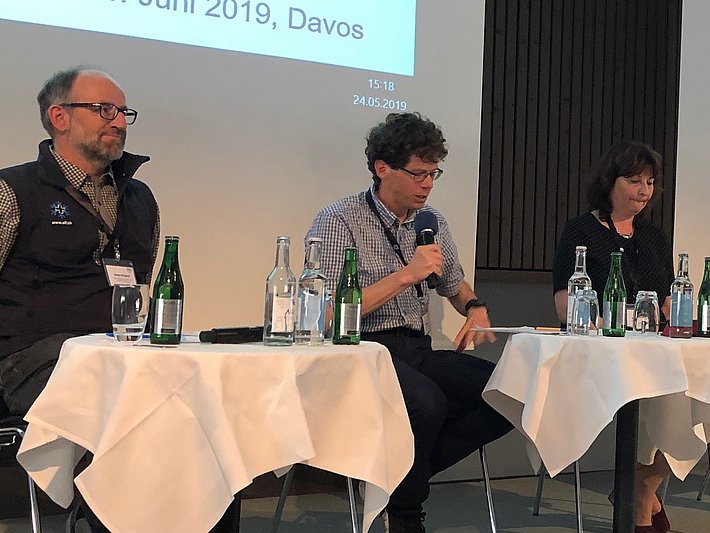 "L'attachement émotionnel est le principal problème de la communication des risques", Nils Hählen, Unité des risques naturels, Kt. Berne. Photo: R. Buchmüller