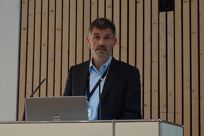  War Gastgeber, Gruppenleiter Lawinendynamik und Risikomanagement, Michael Bründl. Foto: R. Buchmüller