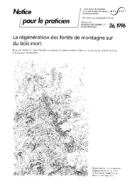 La régénération des forêts de montagne sur du bois mort