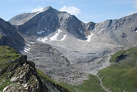 Blockgletscher am Piz Alv (GR), 2013; Marcia Phillips, SLF