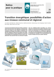 Notice pour la pratique sur la transition énergétique