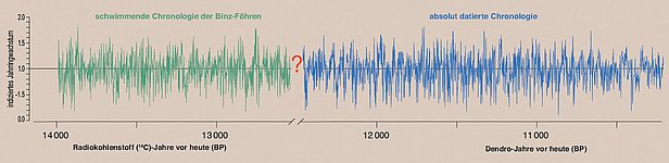 Subfossiles Holz: Datenlücke